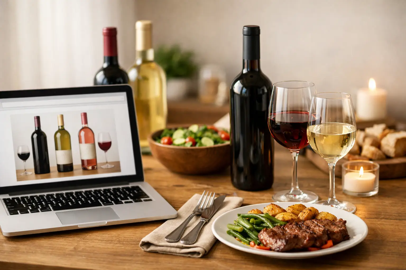 Online Wine Sales for Better Dinner Tables